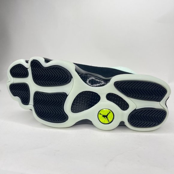 Nike Air Jordan 13 Retro low Singles Day Black Green Mens 7.5 Wmns 9 DM0803-300 - Picture 4 of 8